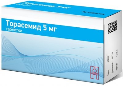 Купить торасемид, таблетки 5мг, 60 шт в Нижнем Новгороде