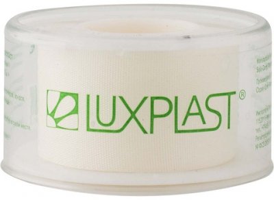Купить luxplast (люкспласт) пластырь фиксирующий шелковый основе 2,5см х 5м в Нижнем Новгороде