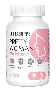 UltraSupps (Ультрасаппс) Витаминно-минеральный комплекс для женщин, таблетки 30шт БАД