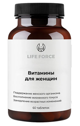 Life force (Лайф Форс) витамины для женщин, таблетки 60шт БАД