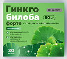 Купить гинкго билоба+глицин+витамин в6 bioforte, капсулы массой 240мг 30шт бад в Нижнем Новгороде