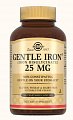 Купить solgar (солгар) легкодоступное железо джентл айрон 25мг, капсулы 475мг 180 шт бад в Нижнем Новгороде