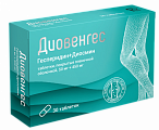 Купить диовенгес, таблетки, покрытые пленочной оболочкой 50мг+450мг, 30 шт в Нижнем Новгороде
