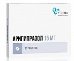 Купить арипипразол, таблетки 15мг, 30 шт в Нижнем Новгороде
