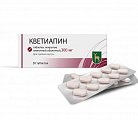 Купить кветиапин, таблетки, покрытые пленочной оболочкой 300мг, 60шт в Нижнем Новгороде