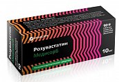 Купить розувастатин медисорб, таблетки, покрытые пленочной оболочкой 10мг, 90 шт в Нижнем Новгороде