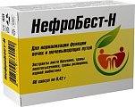 Купить нефробест-н, капсулы 420мг 60шт бад в Нижнем Новгороде