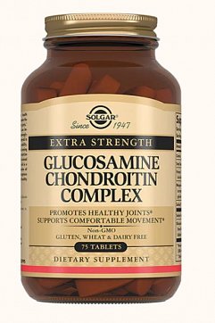 Solgar (Солгар) Глюкозамин, Хондроитин Плюс, таблетки 1750мг 75 шт БАД