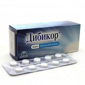 Купить дибикор, таблетки 250мг, 60 шт в Нижнем Новгороде