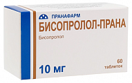 Купить бисопролол-прана, таблетки, покрытые пленочной оболочкой 10мг, 60 шт в Нижнем Новгороде