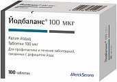 Купить йодбаланс, таблетки 100мкг, 100 шт в Нижнем Новгороде