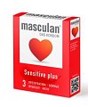 Masculan (Маскулан) Презервативы нежные Sensitive plus 3 шт