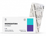 Купить мемантин солофарм, таблетки покрытые пленочной оболочкой 10 мг, 30 шт в Нижнем Новгороде