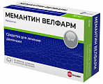 Купить мемантин велфарм, таблетки, покрытые пленочной оболочкой 10мг, 30 шт в Нижнем Новгороде