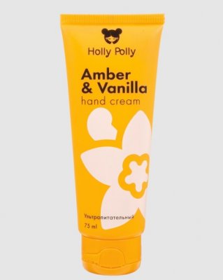 Купить holly polly (холли полли) крем для рук ультрапитательный amber and vanilla, 75мл в Нижнем Новгороде