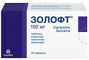 Купить золофт, таблетки, покрытые пленочной оболочкой 100мг, 28 шт в Нижнем Новгороде