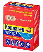 Купить коллаген ультра плюс глюкозамин, со вкусом вишни пакет 8г 7 шт бад в Нижнем Новгороде
