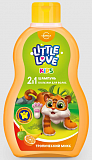 Little Love (Литтл Лав) шампунь+бальзам для волос 2в1 детский Тропический микс, 400мл 