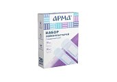 Лейкопластыри бактерицидные арма набор стандартный Light, 20 шт