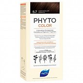 Купить фитосолба фитоколор (phytosolba phyto color) краска для волос оттенок 5,7 светлый каштан в Нижнем Новгороде