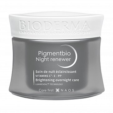 Bioderma Pigmentbio (Биодерма) крем для лица ночной осветляющий и восстанавливающий, 50мл