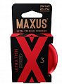 Maxus (Максус) презервативы из натурального латекса Ультратонкие 3 шт