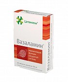 Купить цитамины вазаламин, таблетки покрытые кишечно-растворимой оболочкой массой 155мг, 40 шт бад в Нижнем Новгороде