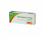Купить бисопролол-тева, таблетки, покрытые пленочной оболочкой 5мг, 30 шт в Нижнем Новгороде