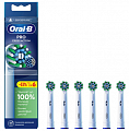 Oral-B (Орал-Би) Насадки для электрической зубной щетки CrossAction, 6шт белые