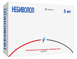 Купить небиволол, таблетки 5мг 56шт в Нижнем Новгороде