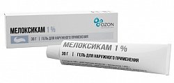 Купить мелоксикам, гель для наружного применения 1%, 30 г в Нижнем Новгороде