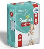 Купить pampers pants (памперс) подгузники-трусы 5 юниор 12-17кг, 15шт в Нижнем Новгороде