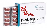 Купить глобифер форте, таблетки массой 900мг, 40 шт бад в Нижнем Новгороде