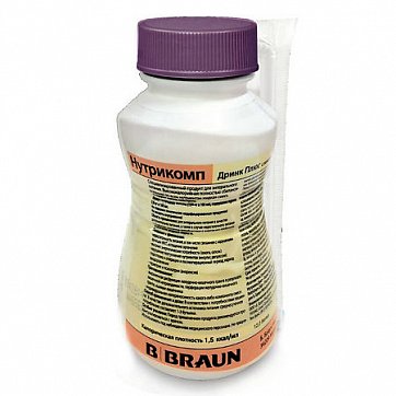 Нутрикомп Дринк Плюс со вкусом ванили, 200мл