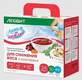 Купить худеем за неделю леовит "снижение веса и холестерина", кейс 602г в Нижнем Новгороде