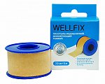 Пластырь Веллфикс (Wellfix) фиксирующий тканый телесный 2,5х500см