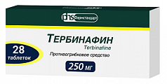 Купить тербинафин, таблетки 250мг 28шт в Нижнем Новгороде