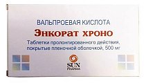 Купить энкорат хроно, таблетки с пролонгированным высвобождением, покрытые пленочной оболочкой 500мг, 30 шт в Нижнем Новгороде