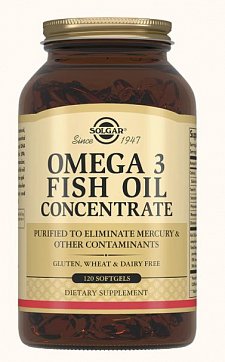 Solgar (Солгар) Концентрат рыбьего жира Омега 3, капсулы 120 шт БАД