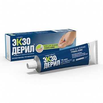 Экзодерил, крем для наружного применения 1%, 30г