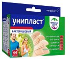 Унипласт пластырь Семейная забота, 44 шт
