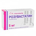 Купить розувастатин, таблетки, покрытые пленочной оболочкой 5мг, 30 шт в Нижнем Новгороде