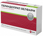 Купить периндоприл велфарм, таблетки покрытые пленочной оболочкой 5мг 30шт в Нижнем Новгороде