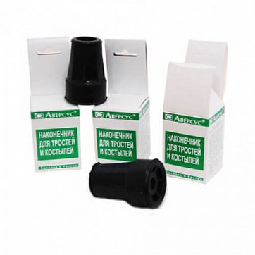 Наконечник для тростей и костылей, диаметр 19мм