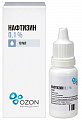 Купить нафтизин, капли назальные 0,1%, флакон-капельница 10мл в Нижнем Новгороде