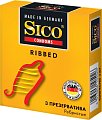 SICO (СИКО) презервативы Ribbed ребристые 3шт