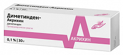 Купить диметинден-акрихин, гель для наружного применения 0,1%, 30г от аллергии в Нижнем Новгороде