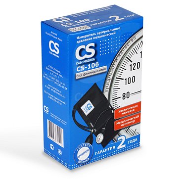 Тонометр механический CS Medica (СиЭсМедика) CS-106, без фонендоскопа