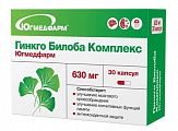 Купить гинкго билоба комплекс югмедфарм, капсулы 30шт бад в Нижнем Новгороде