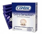 Купить contex (контекс) презервативы extra sensation 3шт в Нижнем Новгороде